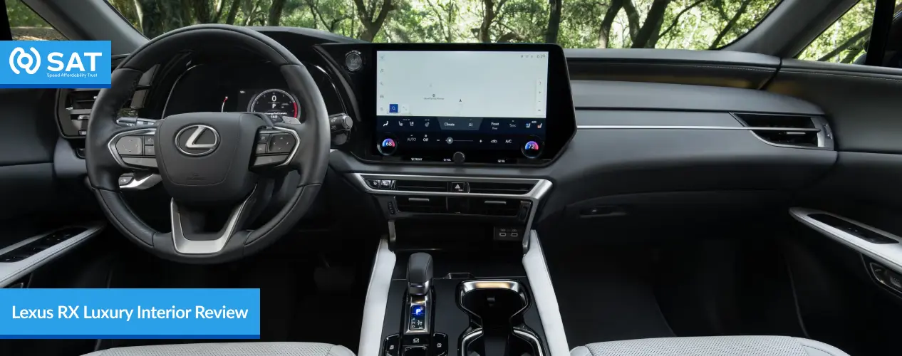 Lexus RX Luxury Interior Review
